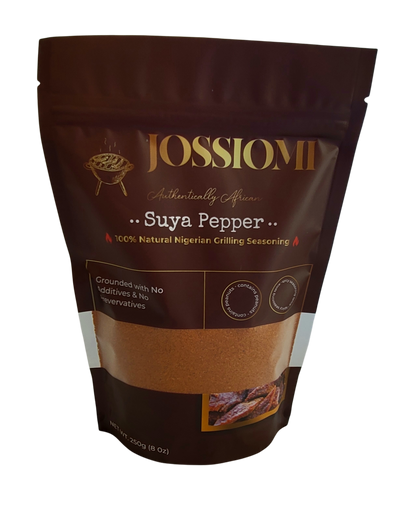 Suya Pepper - 100% Natural Nigerian Grilling Seasoning - SPICY - 250g(8oz)